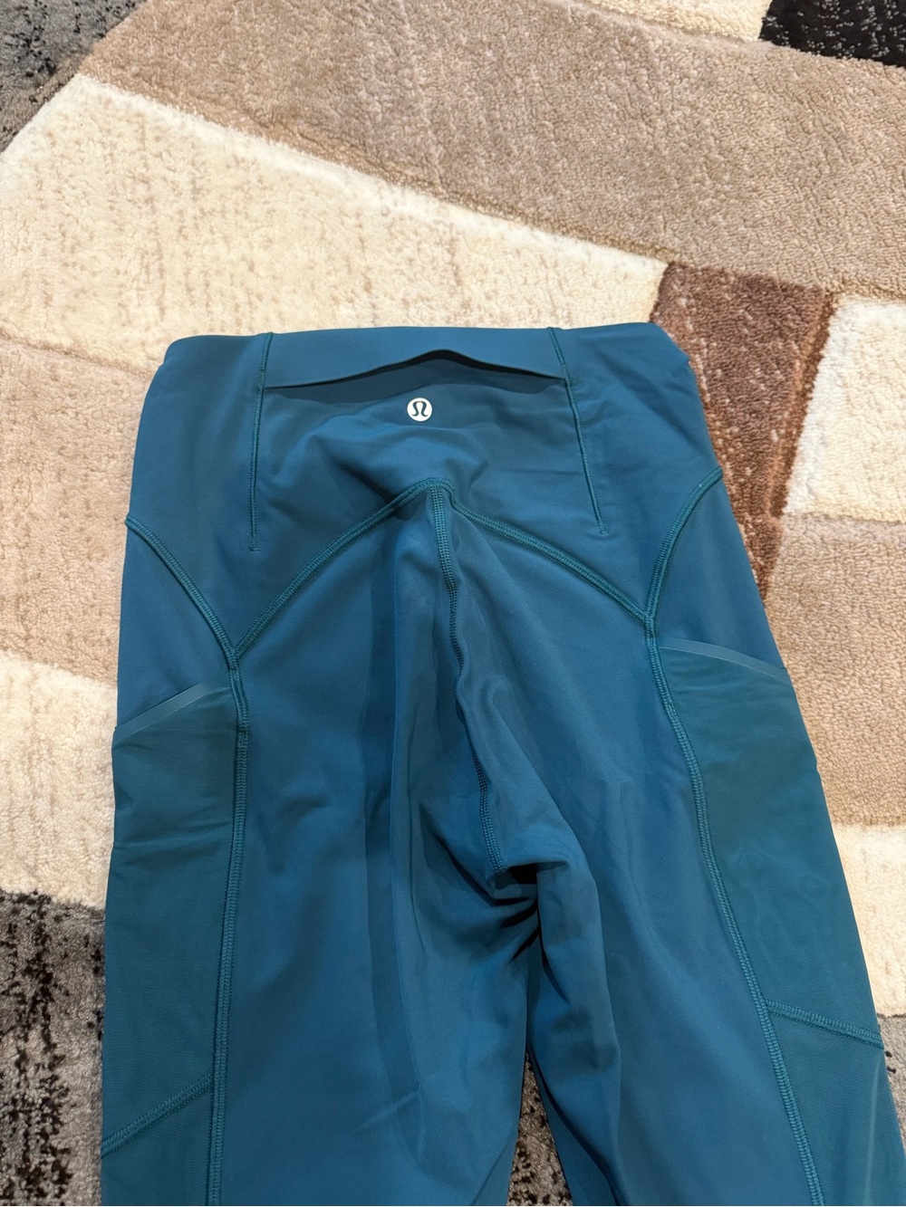 lululemon athletica Teal Leggings - Picture 2 of 3
